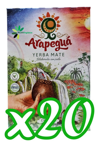 Yerba Mate Orgánica Biodinamica Arapegua 500gr