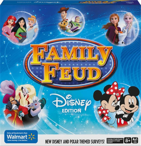 Juego De Mesa Family Feud Edición Disney Exclusivo