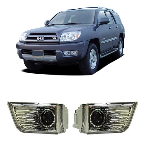 Par Juego Faros Niebla Toyota 4runner 2003 2004 2005 Tyc