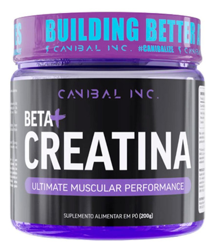 Beta + Creatina 200g - Canibal Inc