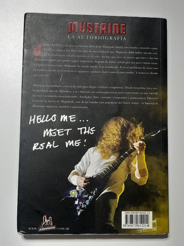 Mustaine / Layden - Mustaine La Autobiografia (libro Usado)