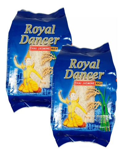 2x Arroz Jasmine Tailandes Thai Oriental Royal Dancer 1 Kg