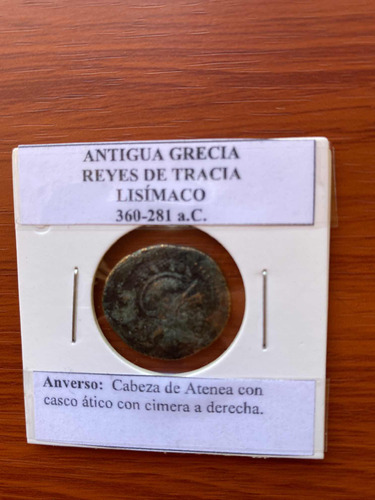 Antigua Moneda Griega . Tracia