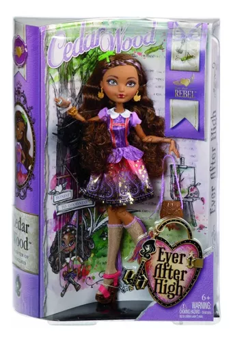 Boneca Ever After High Cobertas De Doce Cedar Wood -Mattel em