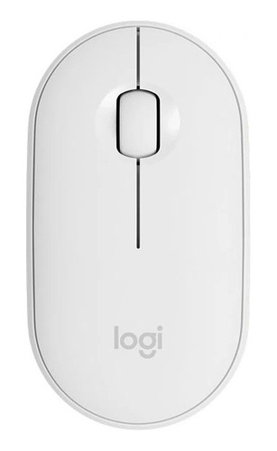 Logitech Mouse M350 Pebble Silent Wireless/bluetooth Blanco