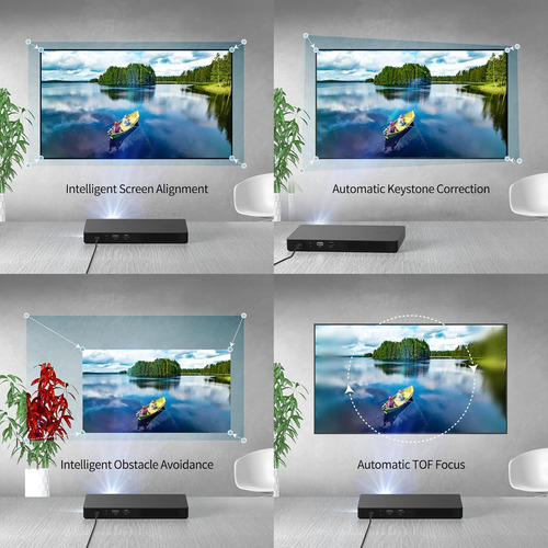 Wemax Go Advanced - Proyector Láser Inteligente Portátil,