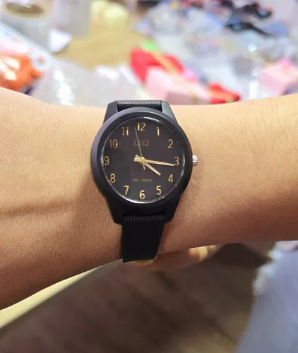 Reloj Q&q Qyq Vs13j00 Deportivo Dama Impermeable + Estuche