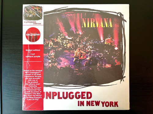 Nirvana - Unplugged - Vinilo (lp) Purple Target Edition