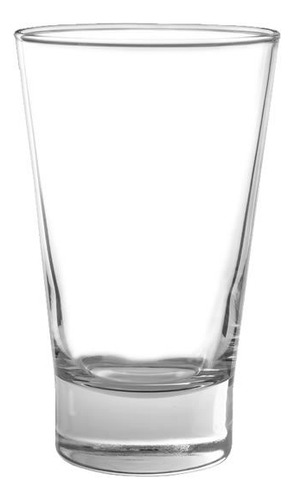 Vaso Vidrio London Alto Cristar 400 Ml Pack X6 Unidades