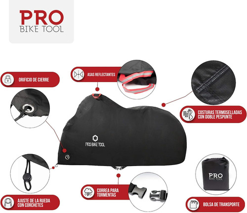 Funda Bicicleta Almacenamiento Al Aire Libre - 1, 2 O 3...
