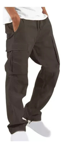 Pantalones Cargo Para Exteriores Z Corte Recto Para Hombre