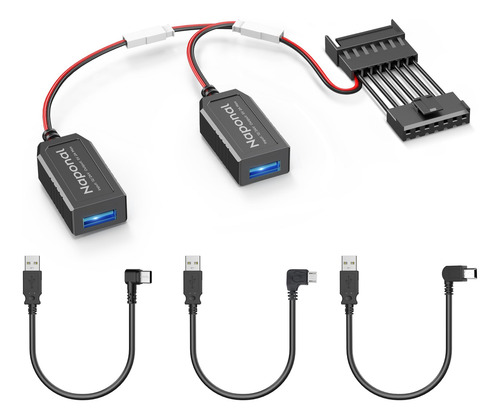 Adaptador De Corriente Dashcam Naponal Gps Para Nissan, Mits