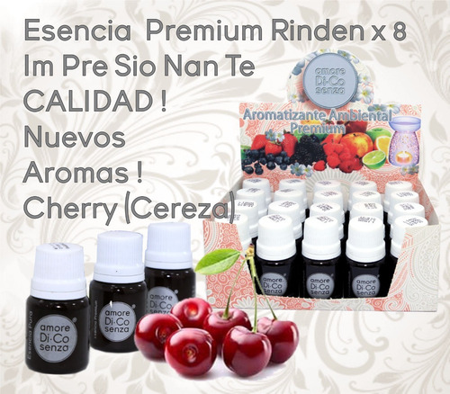 1 Litro Fragancia Difusor Aroma Intenso Calidad Profesional