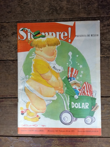 Colección De 4 Revistas Siempre! De 1973