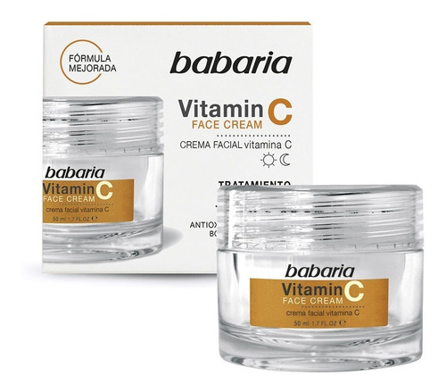 Crema Facial Babaria Vitamina C Tratamiento Antioxidante 