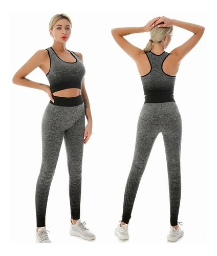 Traje Deportivo De Yoga Para Mujer, Sujetador + Pantalones