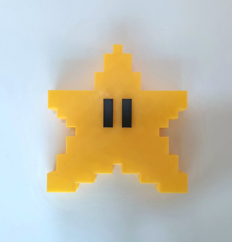 Imagen 1 de 6 de Mario Estrella De 16 Cm Para Arbol De Navidad