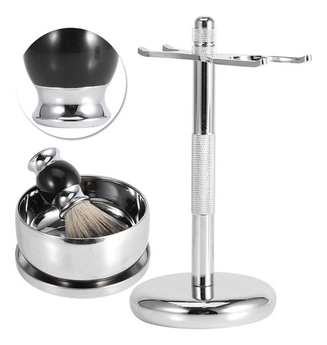 Kit De Brochas De Afeitar, Soporte Para Herramientas Profesi