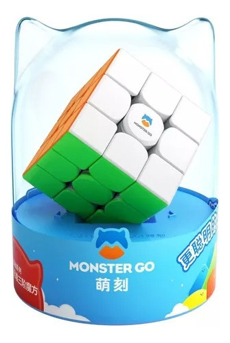 Monster Go 3x3 M Gan Cubo Rubik Magnetico Stickerless