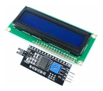 Comprar Display Lcd 16x2 1602 Backlight Azul + Modulo I2c Arduino Pi