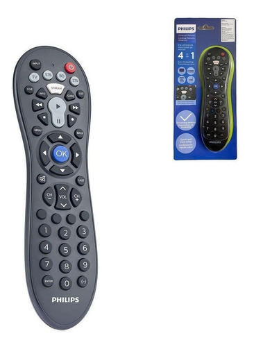 Controle Remoto Universal 4 Em 1 Easy Streaming Philips
