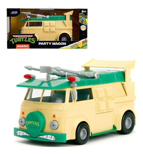 Autos Coleccion Jada Ninja Turtles Party Wagon Escala 1:32