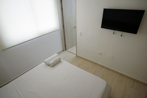 Imagen 15 de 20 de 2tc10-j Apartamento De 2 Alcobas Frente Al Mar Con Aire Acondicionado Y Wifi