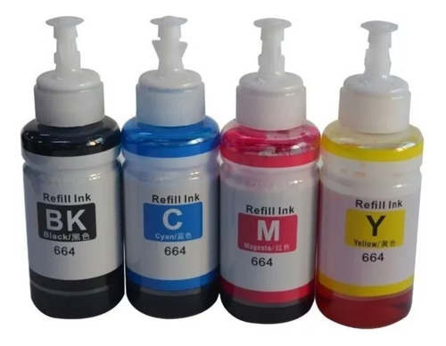 Tinta Generica  664 L200 L210 L800 L355 L350 L220 L110 L55