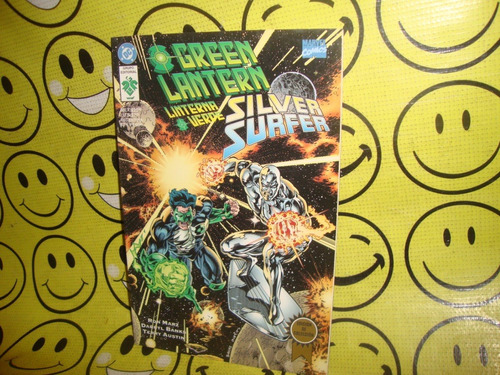 Linterna Verde  Silver Surfer Dc Marvel Comic De Coleccion