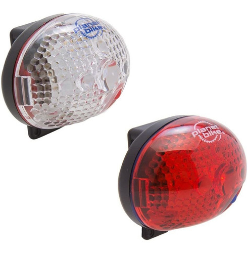 Planet Bike Blinky Seguridad 1-led Juego De Luces Para Bicic