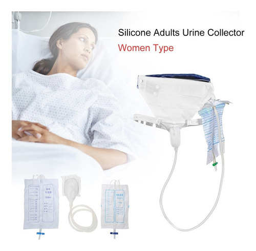 Colector De Orina De Silicona Adultos Hombre Mujer Anciano U