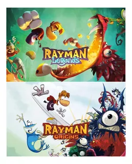 Rayman Origins + Legends + Juegos Para Chicos Pc Digital