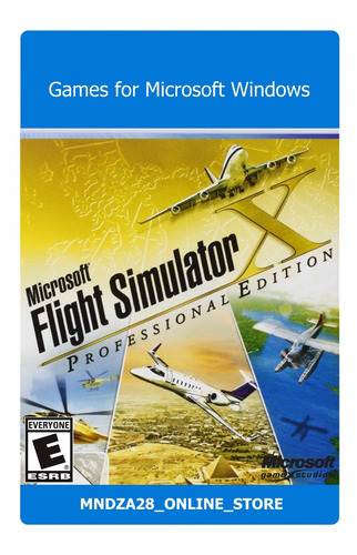Imagen 1 de 6 de Flight Simulator X Edición Profesional Español Pc En Físico