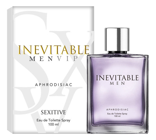 Perfume Masculino Afrodisiaco C/feromonas Inevitable Men Vip