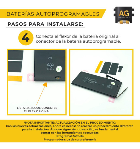 Bateria Auto Programable Compatible Con Iphone 11