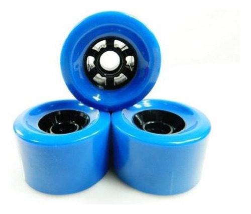 8 M Pro Longboard Cruiser Volantes Ruedas (azul)