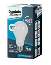 Comprar 10 Lámparas Led 9w (75w) Luz Fría Candela Clásica 6518