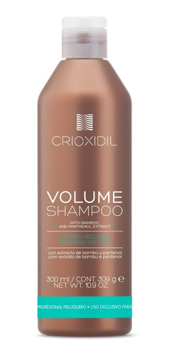 Shampoo Volumen Crioxidil Extracto De Bambú 300ml H/españa.