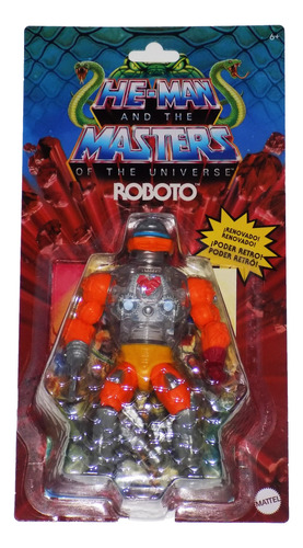 Figura Roboto He-man & The Master Of The Universe Motu 5.5'