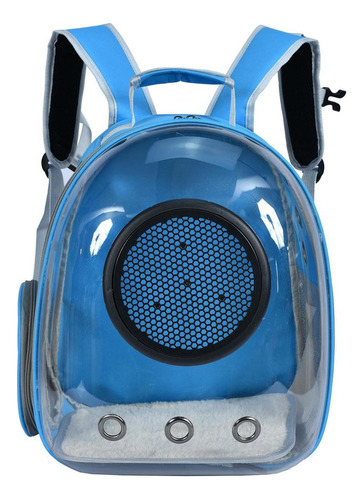 Bolsa Mochila Pet Joy Com Visor Poliéster Santino