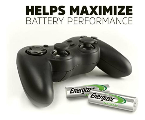 Energizer Recharge Basic Charger With 2 Aa Nimh Rechargeable