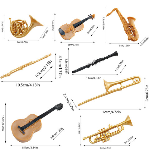 Trompa Simulada, Trombón, Clarinete, Flauta, Trompeta, Saxof