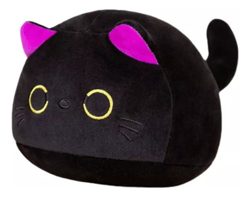 Almohada De Sofá Con Dise,almohada De Peluche De Gato Negro