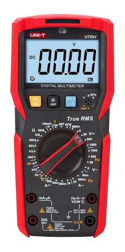 Multimetro Profesional Ut89x Con Capacitancia Y Temperatura