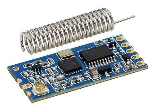 Mgsystem Módulo Uart Serie Inalámbrico Si4438 4463 433mhz 1k