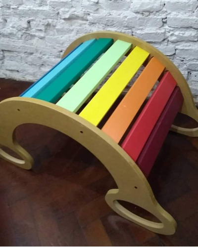 Balancín Hamaca Puente Montessori Colores Koala Mundofeliz 