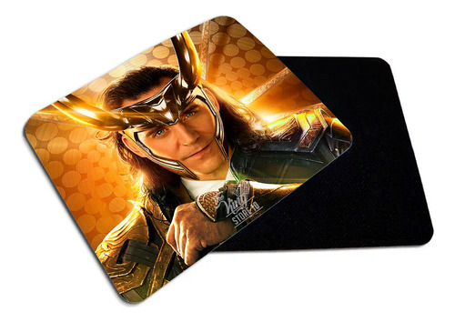 Mouse Pad, Loki, Dios Del Engaño, Marvel Comics Serie, 21x17