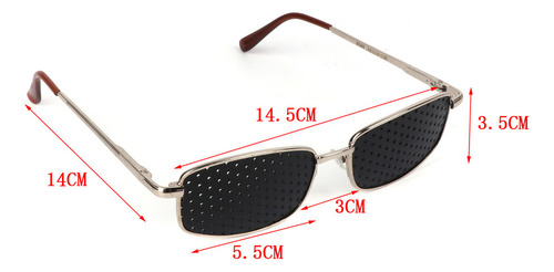 D Lentes Estenopeicas For Hacer Ejercicio, For Mejorar La Vi