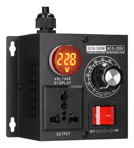 Voltage Regulator Stepless 5000w Ac220v Voltage Regulator
