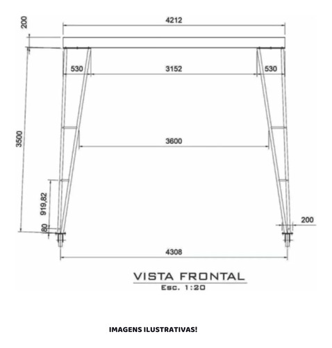 Projeto Pórtico Movel Manual Até 3 Toneladas Em Pdf Dwg Plt